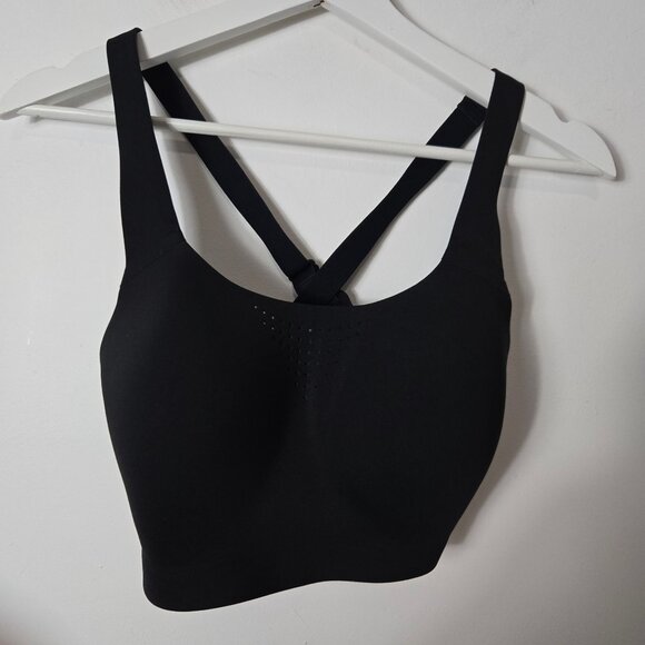 Victoria's Secret Size 34DD Featherweight Max Black Sports Bra High Impact - Picture 6 of 15